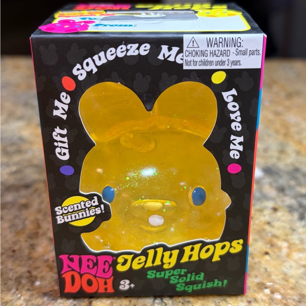 Needoh Jelly Hops Scented Bunnies - Yellow